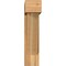 Ekena Millwork Traditional Block Rough Sawn Bracket w/ Offset Brace, Western Red Cedar, 8"W x 30"D x 34"H BKT0806X30X34TRA05RWR - alternate 4